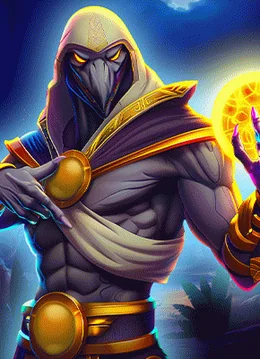 Valley of the Gods 2 slot met gemaskerde krijger